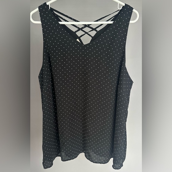 Maurices Tops - MAURICE’S size 1X Black Sleeveless Tank Top